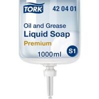 Tork Oil and Grease Liquid Soap Handzeep Vloeibaar S1 Transparant 420401 1 L