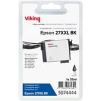 Viking 27XXL compatibele Epson inktcartridge C13T27914012 zwart