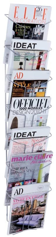 Alba A4 Folderhouder Zilver DDFIL7M 25 x 13 x 112 cm