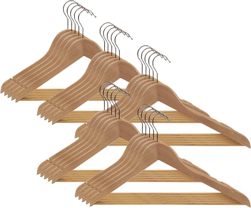Alba Kledinghanger 1 Haakje Bruin 25 Stuks