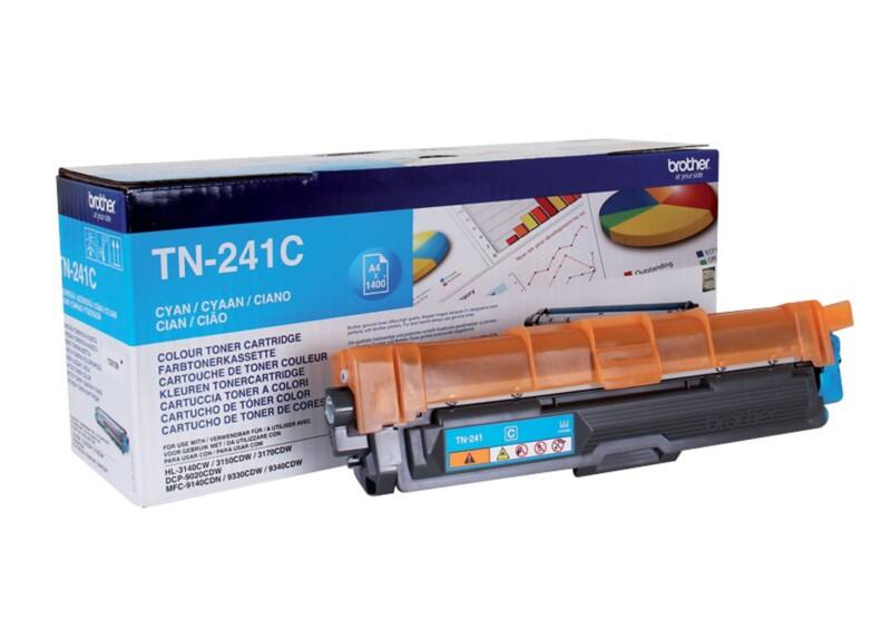 Brother TN-241C Origineel Tonercartridge Cyaan