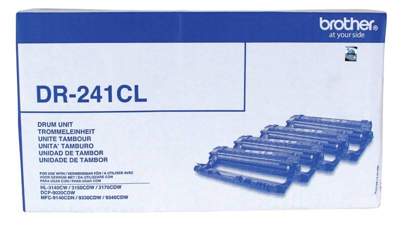 Brother DR-241CL Origineel Drum Zwart, cyaan, magenta, geel