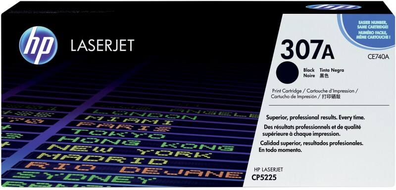 HP 307A originele tonercartridge CE740A zwart