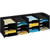 Paperflow Klasseersysteem 4 x 5 vakken Zwart A4 89,7 x 32,7 x 31,3 cm