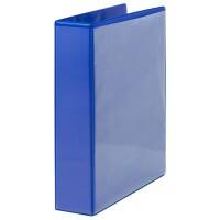 Presentatieringband Polypropyleen A4 4 ringen 50 mm Blauw