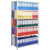 ARNO SPACE Epsiline Gegalvaniseerd staal Startset stellingkast 1.000 x 300 x 2.000 mm Grijs