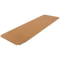 ARNO SPACE Epsiline Hardboard Afdekplaat 1.000 x 300 mm Bruin 6 Stuks