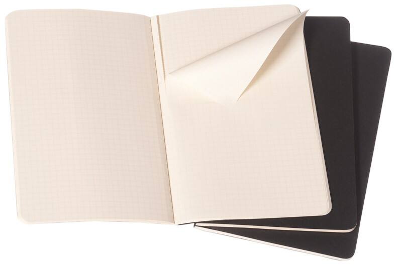 Moleskine Notitieboek Speciaal Geruit Pak 3