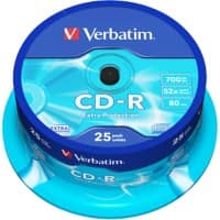 Verbatim CD-R 52x 700 MB 25 Stuks