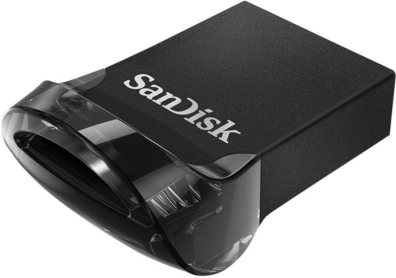 SanDisk USB 3.1 USB-stick Ultra Fit 128 GB Zwart
