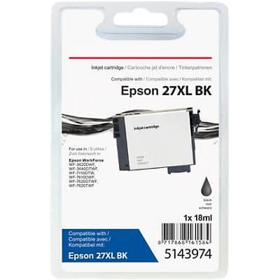 Office Depot 27XL compatibele Epson inktcartridge C13T27114012 zwart