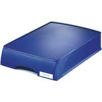 Leitz Plus Brievenbakje met lade 5210 A4 Blauw 25,5 x 37,6 x 7 cm