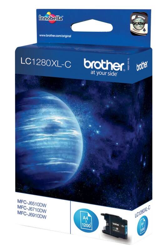 Brother LC1280XLC Origineel Inktcartridge Cyaan