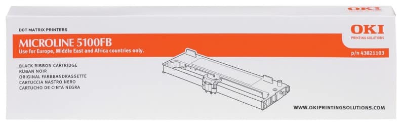 OKI Original 43821103 Zwart Printerlint