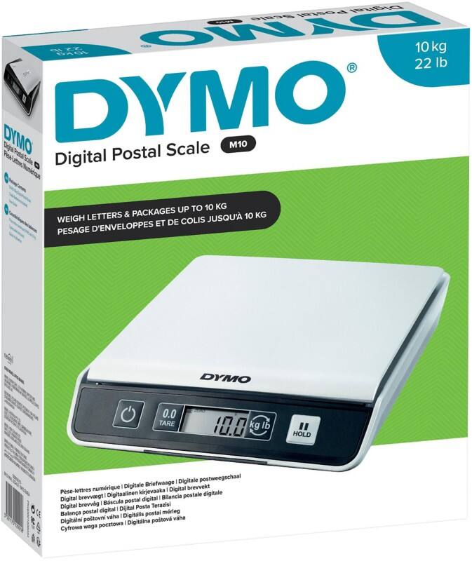 DYMO Postweegschaal M10 Zwart 10 kg