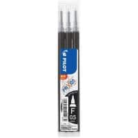 Pilot FriXion Point Navulling 0,25 mm Zwart 3 Stuks