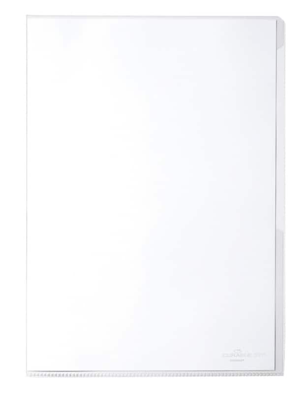 DURABLE Premium L-map A4 Transparant PP (Polypropeen) 150 micron 100 Stuks