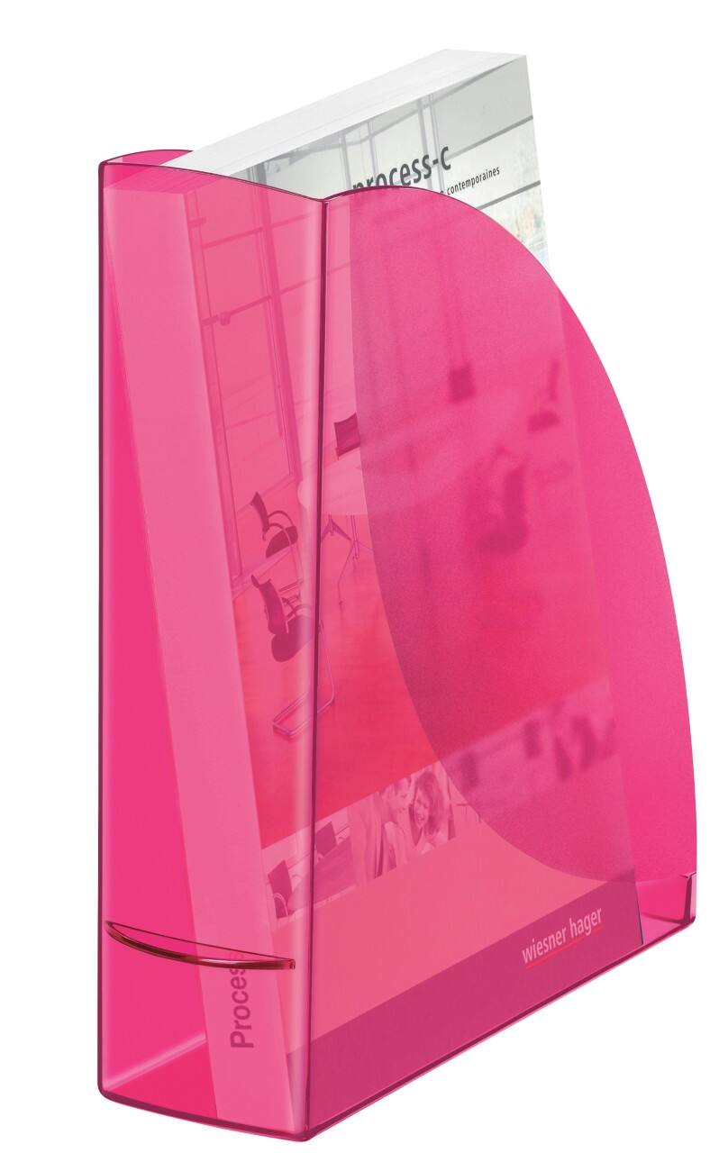 CEP Happy Tijdschriftencassette Roze A4 Kunststof 8,5 x 27 x 31 cm