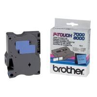 BROTHER Etiketteertapecassette P-Touch TX-551 Zwarte opdruk op blauw