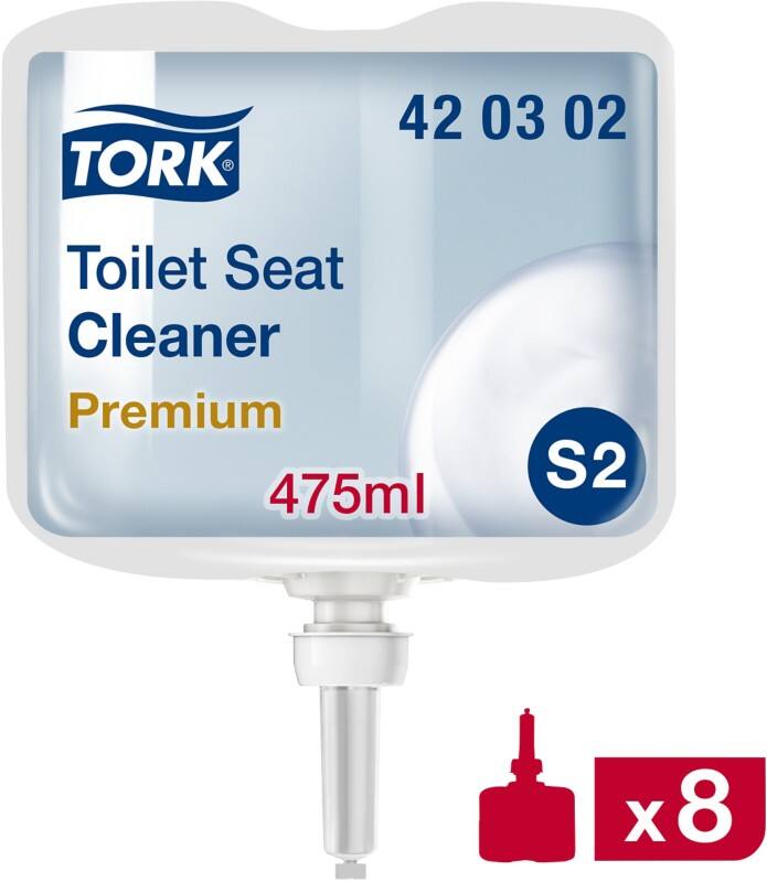 Tork Toiletbrilreiniger S2 Premium 8 Stuks à 475 ml