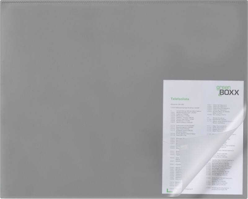 DURABLE Special Bureau onderlegger Grijs PVC 65 x 52 cm