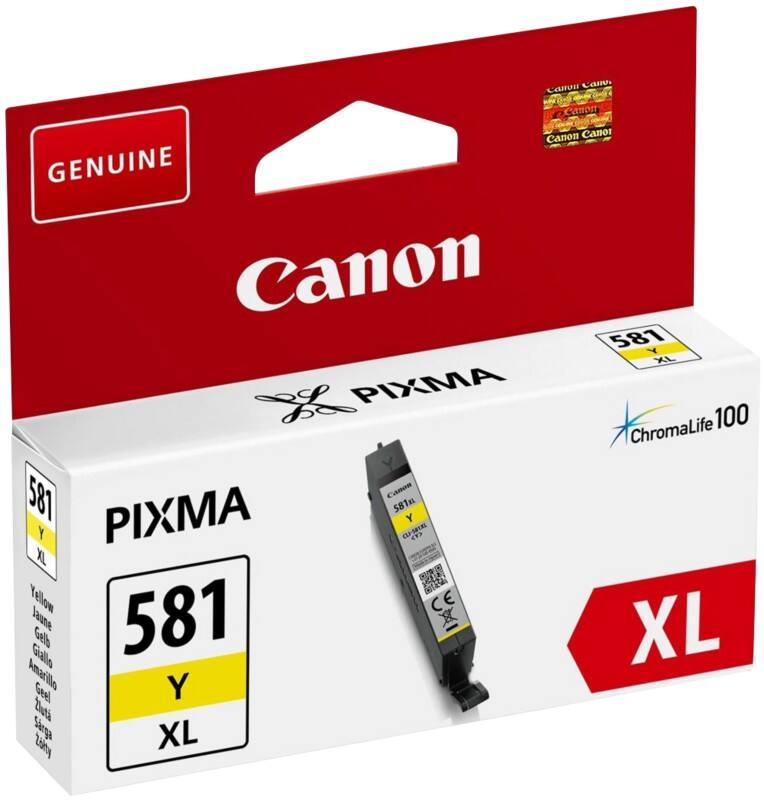 Canon CLI-581Y XL Origineel Inktcartridge Geel