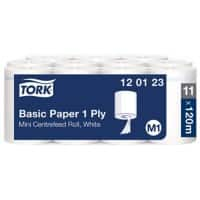 Tork Advanced Recycled Poetspapier M1 1-laags 120123 11 Rollen à 310 Vellen