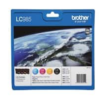 Brother LC985VALBP Origineel Inktcartridge Zwart, cyaan, magenta, geel Multipack 4 Stuks