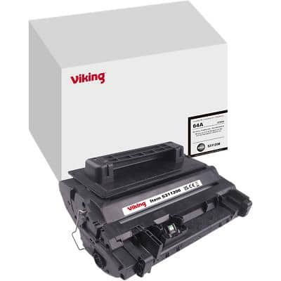 Viking 64A compatibele HP tonercartridge CC364A zwart