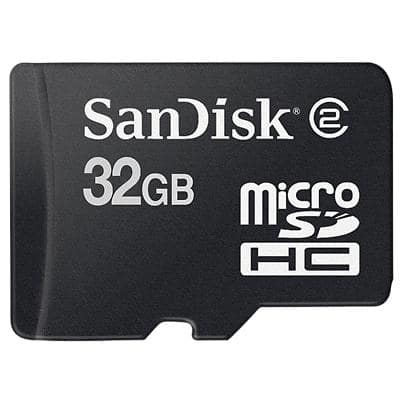 SanDisk Micro SDHC Geheugenkaart 32 GB