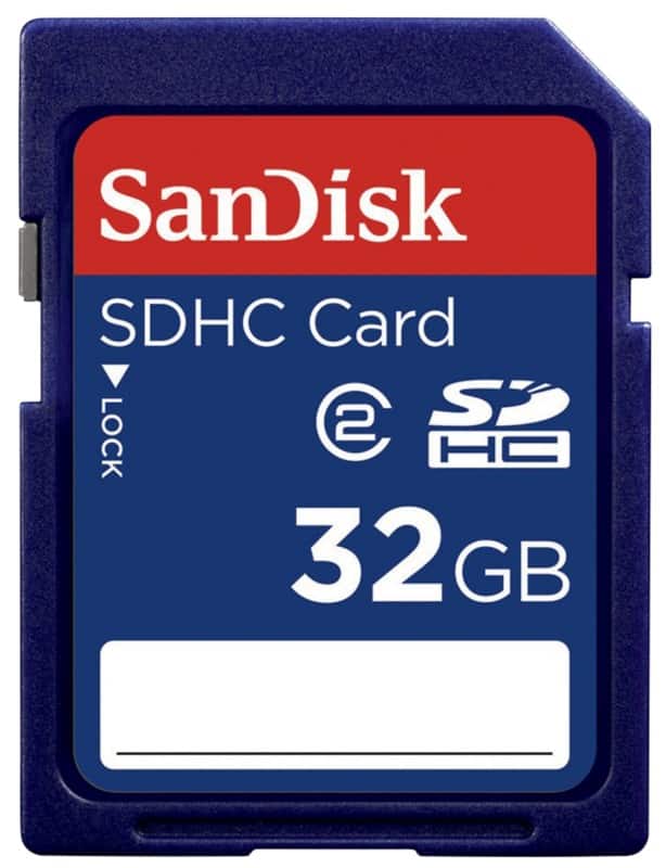 SanDisk SDHC Geheugenkaart 32 GB