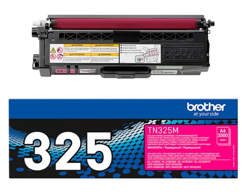 Brother TN-325M Origineel Tonercartridge Magenta