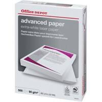 Office Depot Advanced A4 Kopieerpapier 90 g/m² Glad Wit 500 Vellen