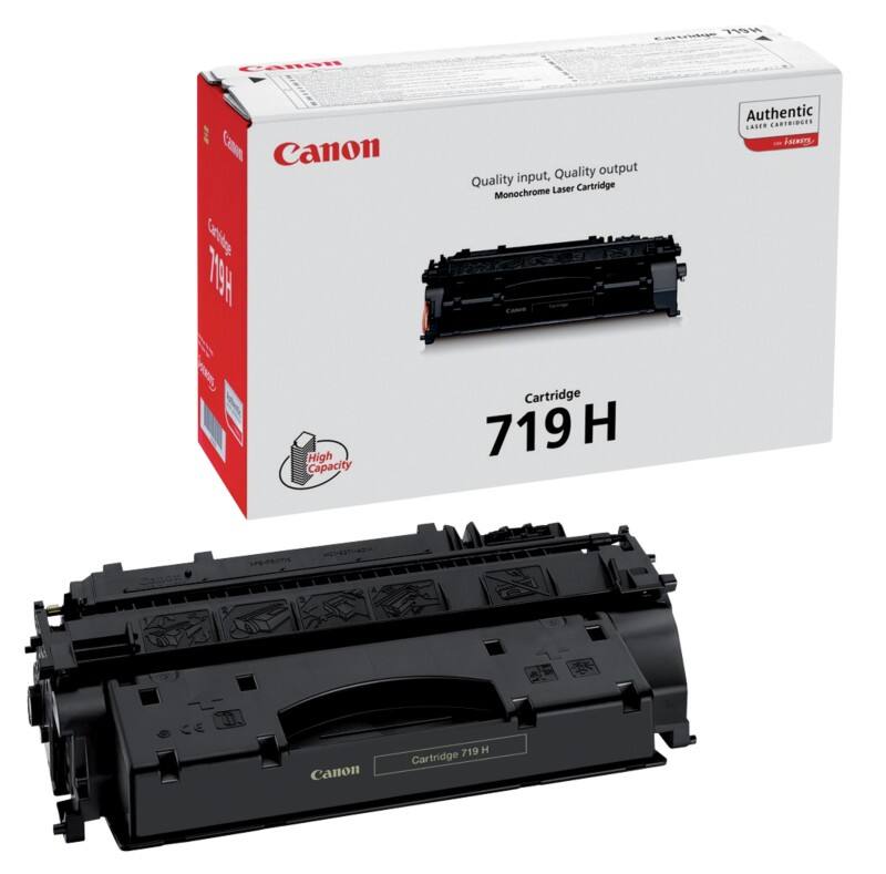 Canon 719H Origineel Tonercartridge Zwart
