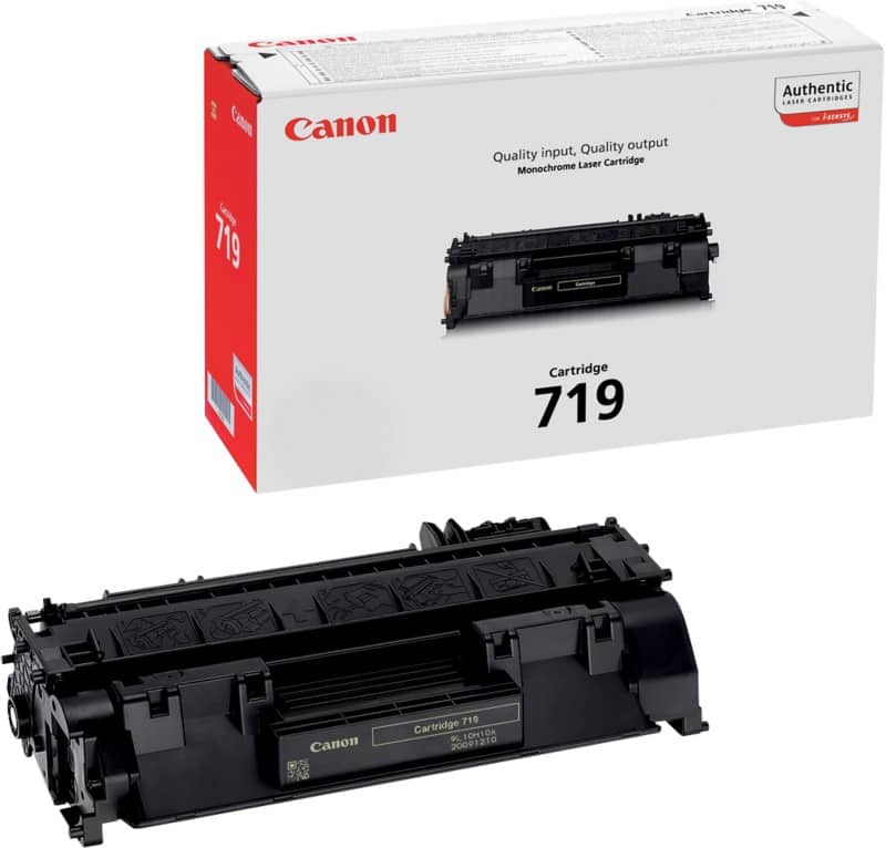 Canon 719 Origineel Tonercartridge Zwart
