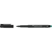 Faber-Castell Multimark 1525 Overheadmarker Medium Ronde punt Viltstift 1 mm Zwart