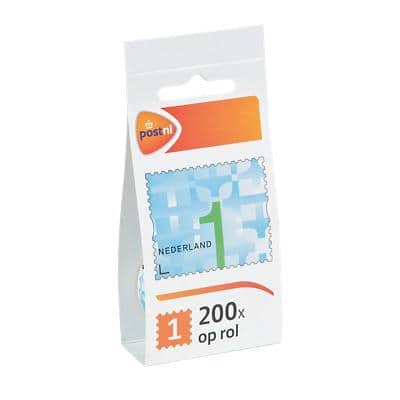 PostNL Postzegelrol Nederland Waarde 1 200 stuks Op rol Zelfklevend