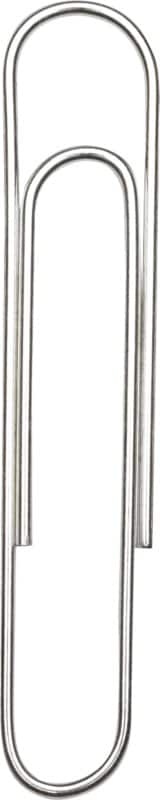 Viking Paperclips Rond 50 mm Zilver Metaal, zink 100 Stuks