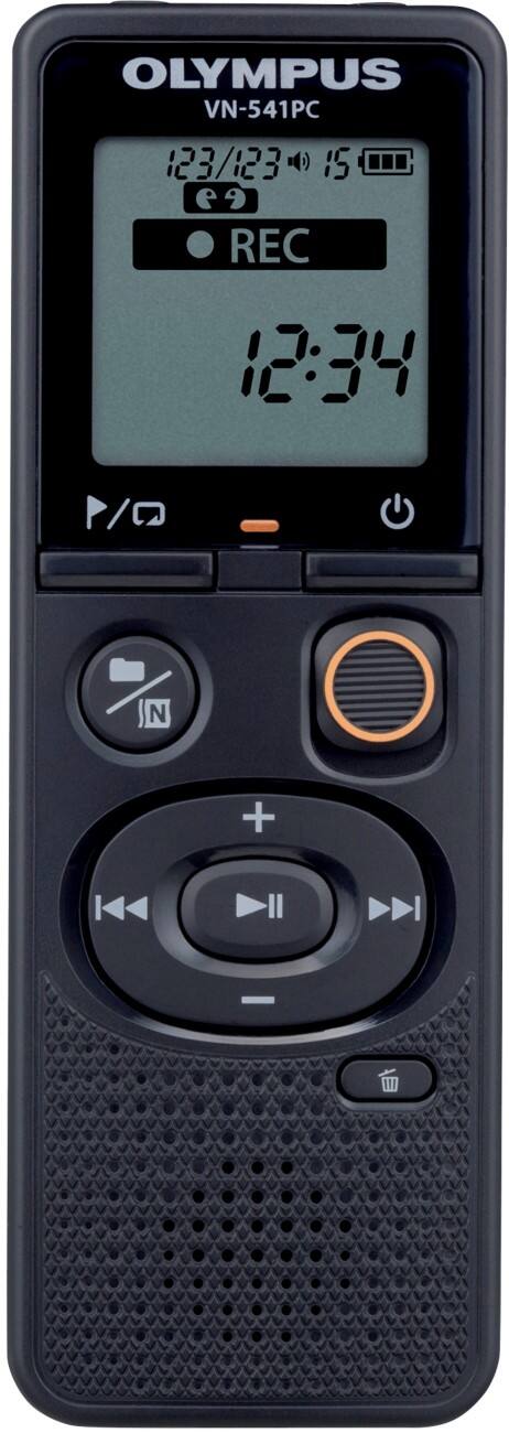 OLYMPUS Digitale Voicerecorder VN-541PC Zwart