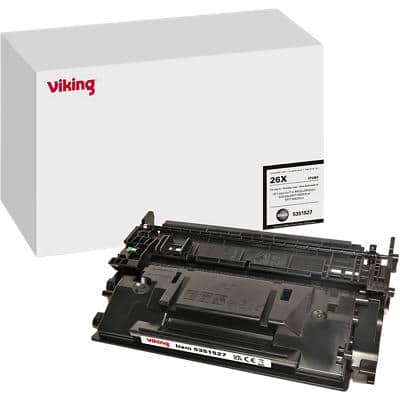 Viking 26X compatibele HP tonercartridge CF226X zwart