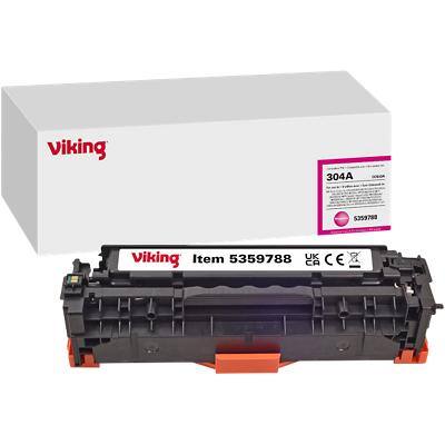 Viking 304A compatibele HP tonercartridge CC533A magenta
