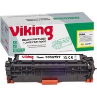 Viking 304A compatibele HP tonercartridge CC532A geel