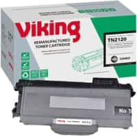 Viking TN2120 Compatibel Brother Tonercartridge Zwart