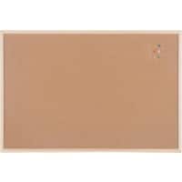 Viking Kurk Prikbord Niet magnetisch 120 (B) x 1,4 (D) x 90 (H) cm Hout Bruin