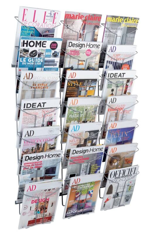 Alba A4 Folderhouder Grijs DDFIL21M 78 x 13 x 112 cm