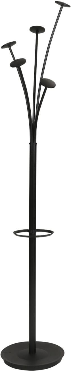 Alba Kapstok PMFESTY N 38 x 350 x 1870 mm Zwart