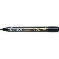 Pilot Super Grip 400 Permanentmarker Breed Beitelpunt 1,5 - 4,0 mm Zwart