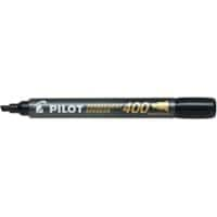 Pilot Super Grip 400 Permanentmarker Breed Beitelpunt 1,5 - 4 mm Zwart