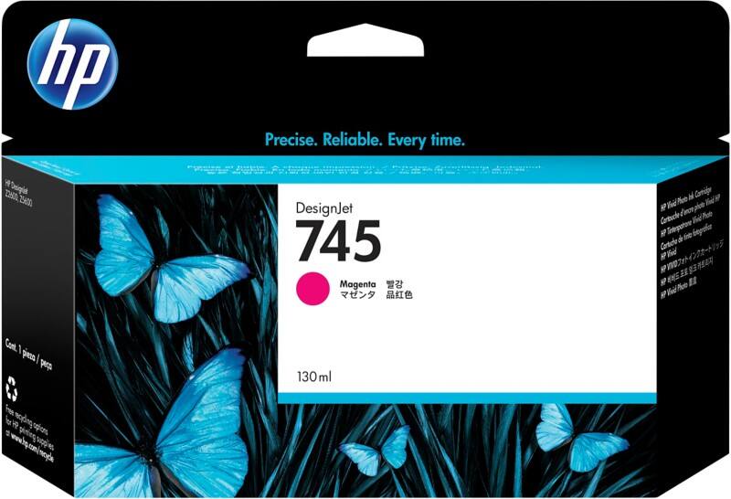 HP 745 originele inktcartridge F9J95A magenta