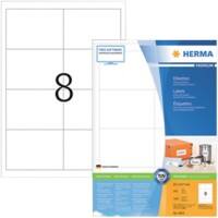 HERMA Etiketten 4624 Klevend A4 Wit 97 x 67,7 mm  200 Vellen à 8 Etiketten